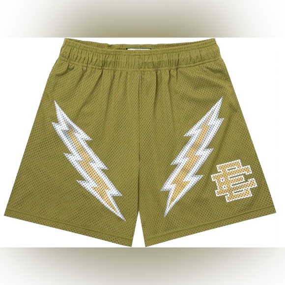 *NWT* Eric Emanuel “EE” Bolt Shorts in XL (Olive)